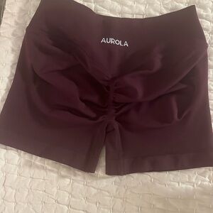 Aurora Women's Dark Purple Bike Shorts